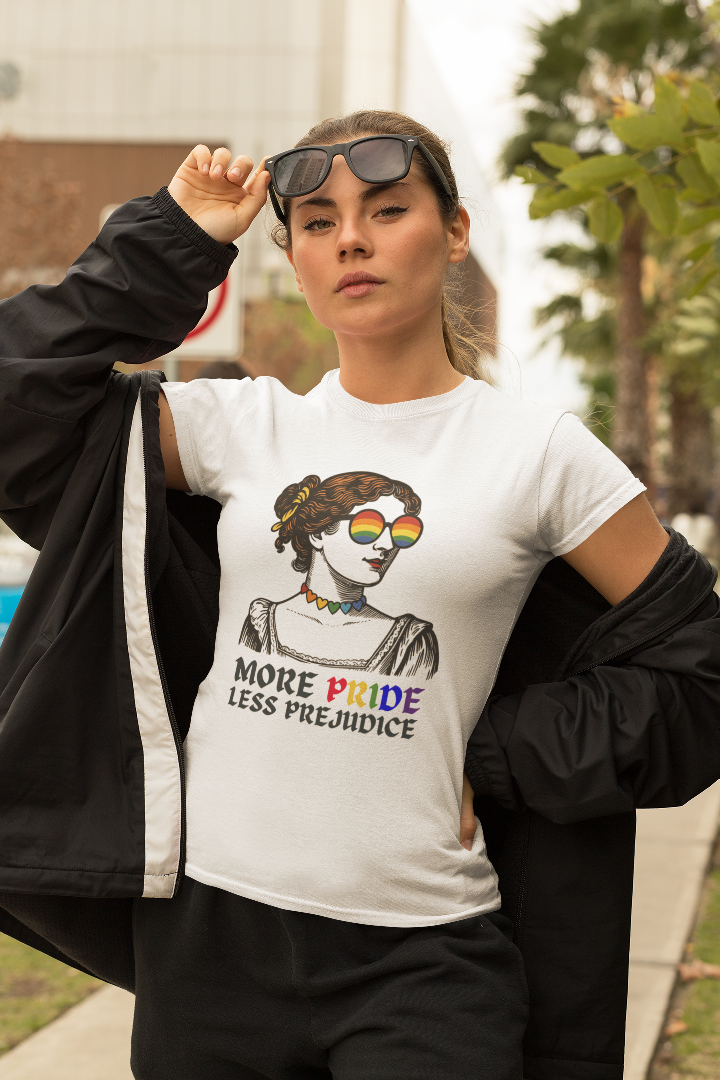 PRIDE MONTH! More PRIDE Less Prejudice Tee