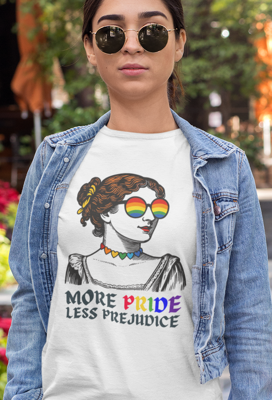 More PRIDE Less Prejudice Tee