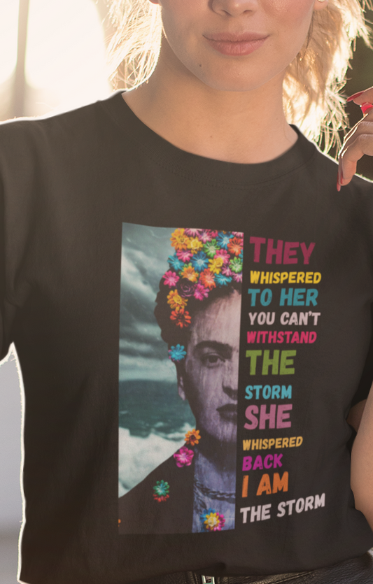 I Am The Storm - Empowering Quote T-Shirt, Boho Graphic Tee, Vintage Style Shirt, Positive Affirmation Top, Unique Gift Idea