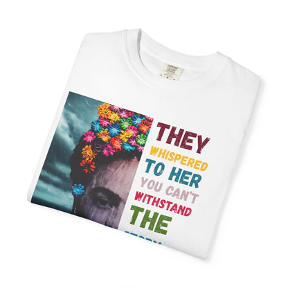 I Am The Storm - Empowering Quote T-Shirt, Boho Graphic Tee, Vintage Style Shirt, Positive Affirmation Top, Unique Gift Idea