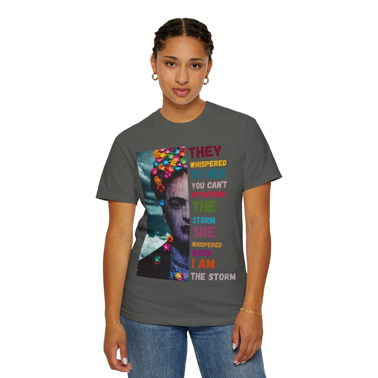 I Am The Storm - Empowering Quote T-Shirt, Boho Graphic Tee, Vintage Style Shirt, Positive Affirmation Top, Unique Gift Idea