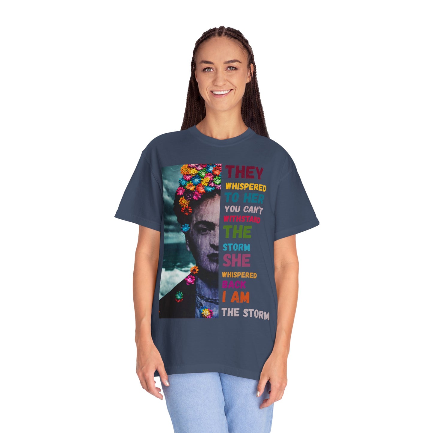 I Am The Storm - Empowering Quote T-Shirt, Boho Graphic Tee, Vintage Style Shirt, Positive Affirmation Top, Unique Gift Idea