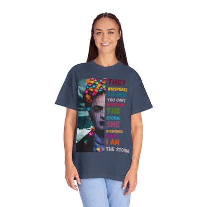 I Am The Storm - Empowering Quote T-Shirt, Boho Graphic Tee, Vintage Style Shirt, Positive Affirmation Top, Unique Gift Idea