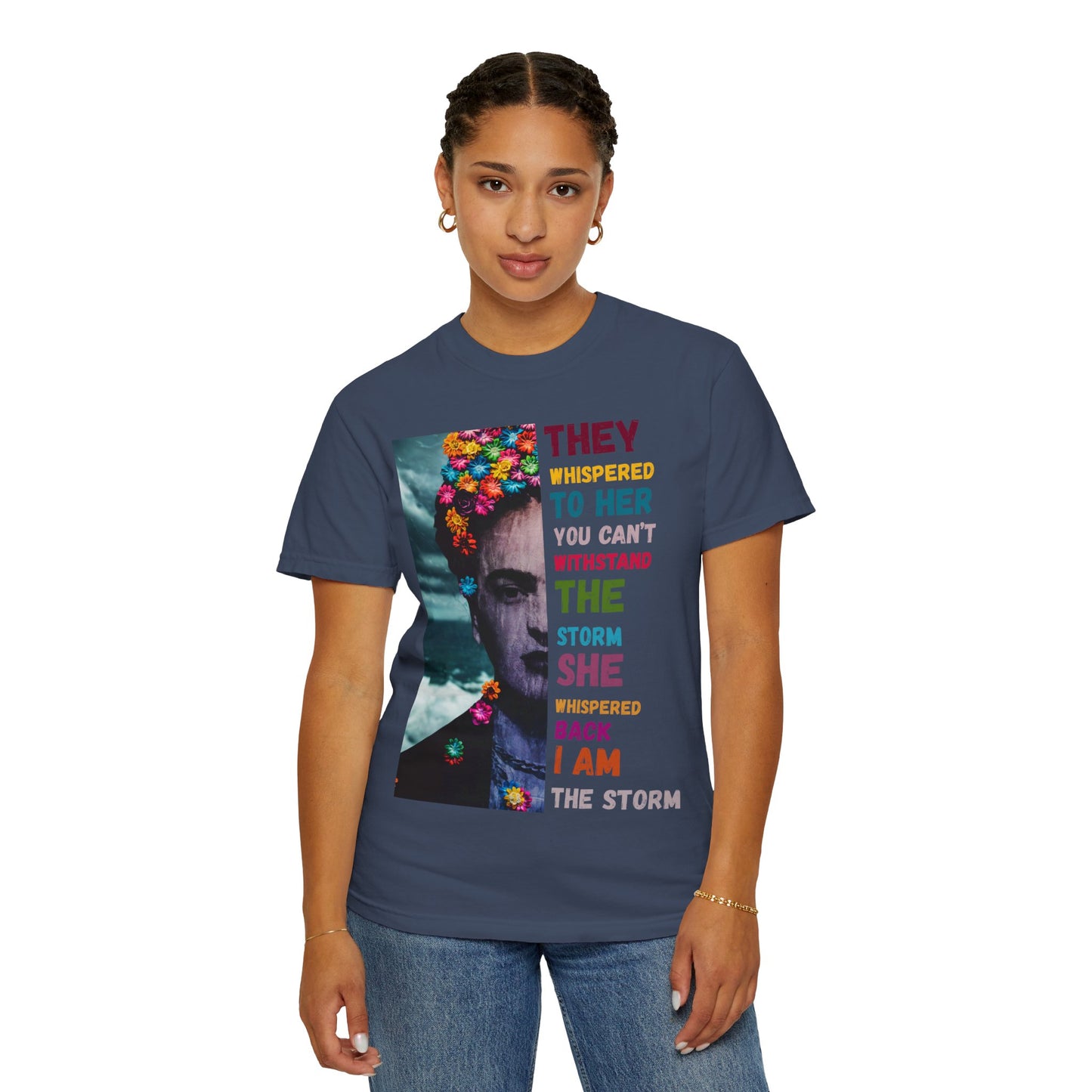 I Am The Storm - Empowering Quote T-Shirt, Boho Graphic Tee, Vintage Style Shirt, Positive Affirmation Top, Unique Gift Idea