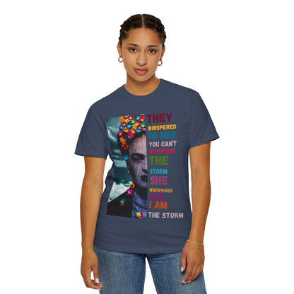 I Am The Storm - Empowering Quote T-Shirt, Boho Graphic Tee, Vintage Style Shirt, Positive Affirmation Top, Unique Gift Idea