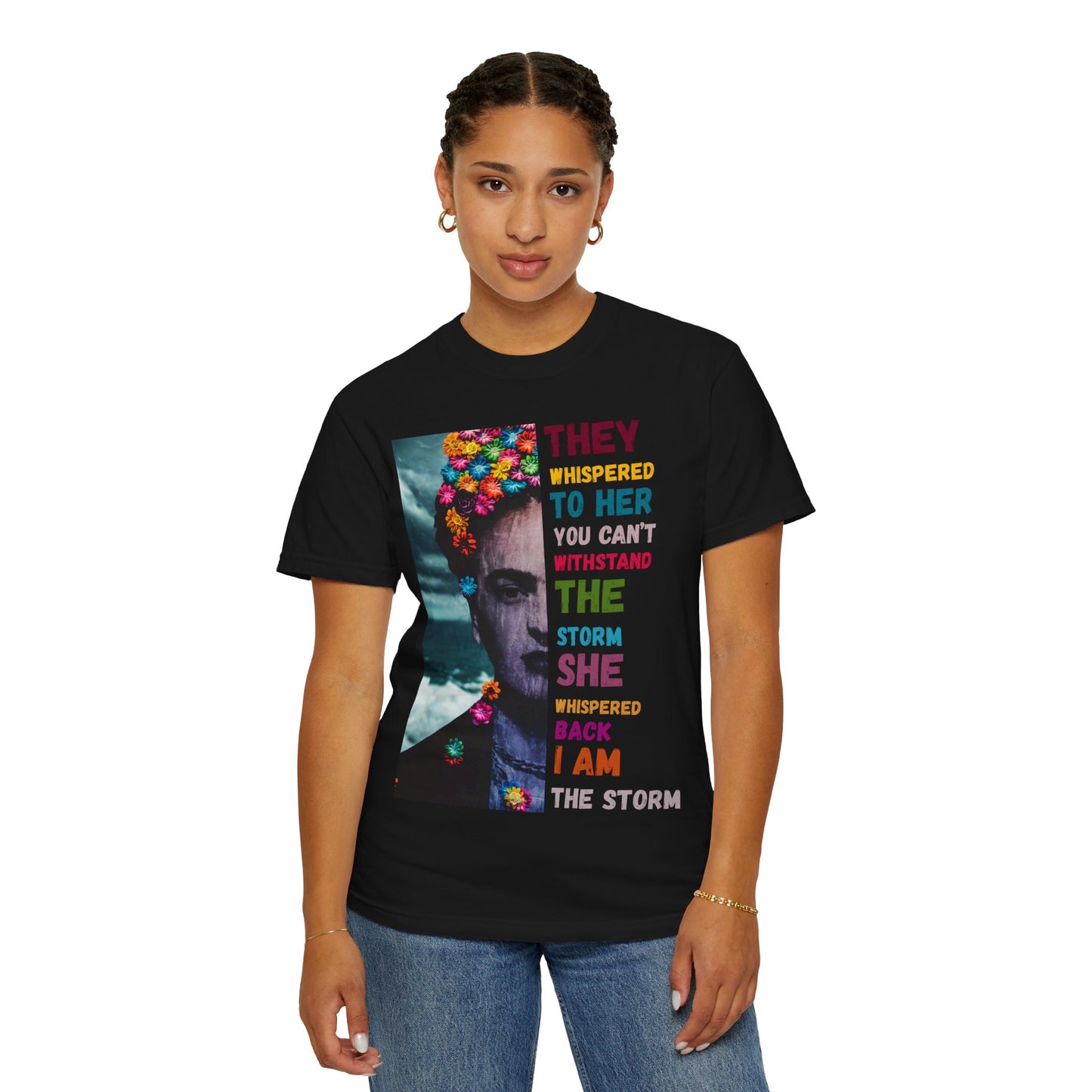 I Am The Storm - Empowering Quote T-Shirt, Boho Graphic Tee, Vintage Style Shirt, Positive Affirmation Top, Unique Gift Idea