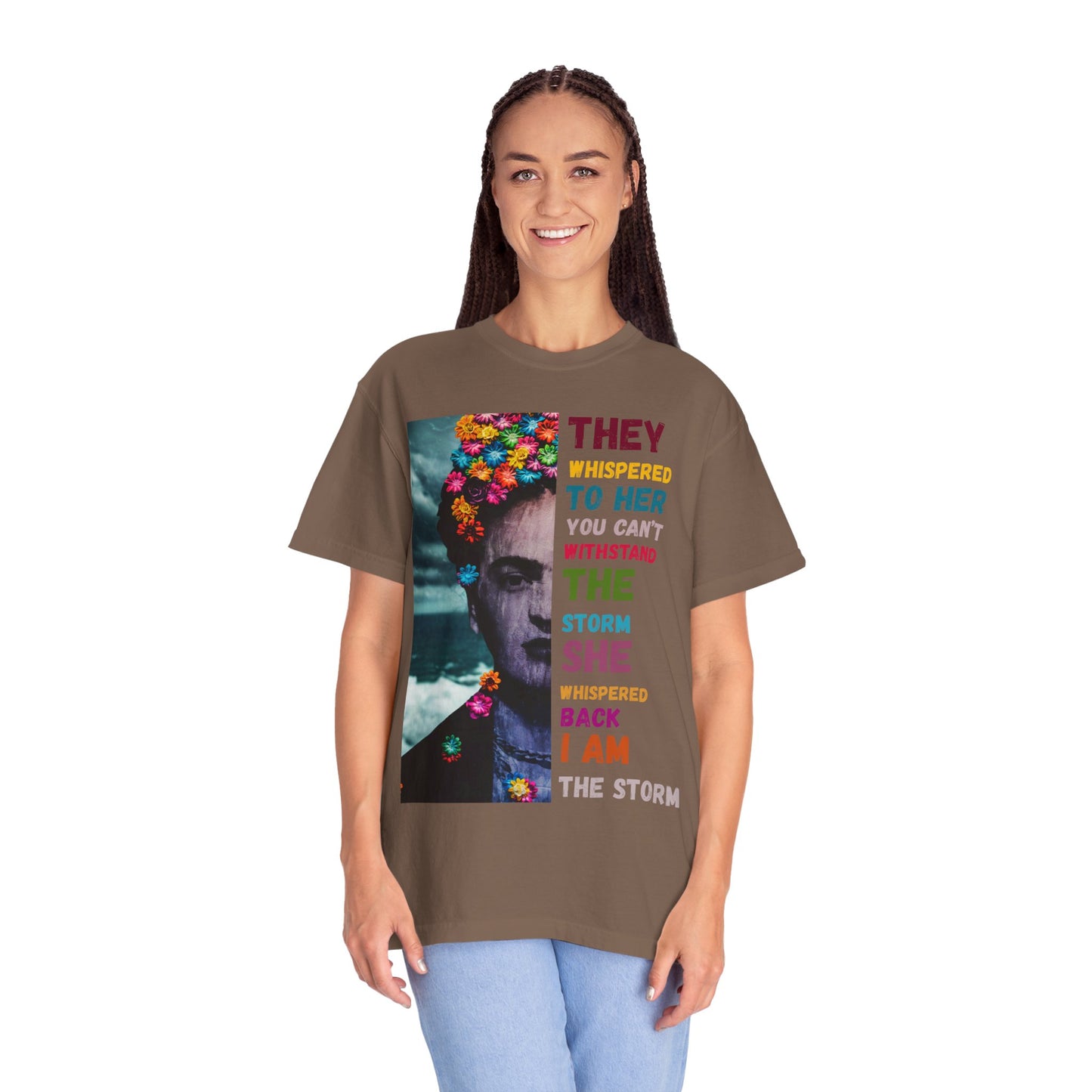 I Am The Storm - Empowering Quote T-Shirt, Boho Graphic Tee, Vintage Style Shirt, Positive Affirmation Top, Unique Gift Idea