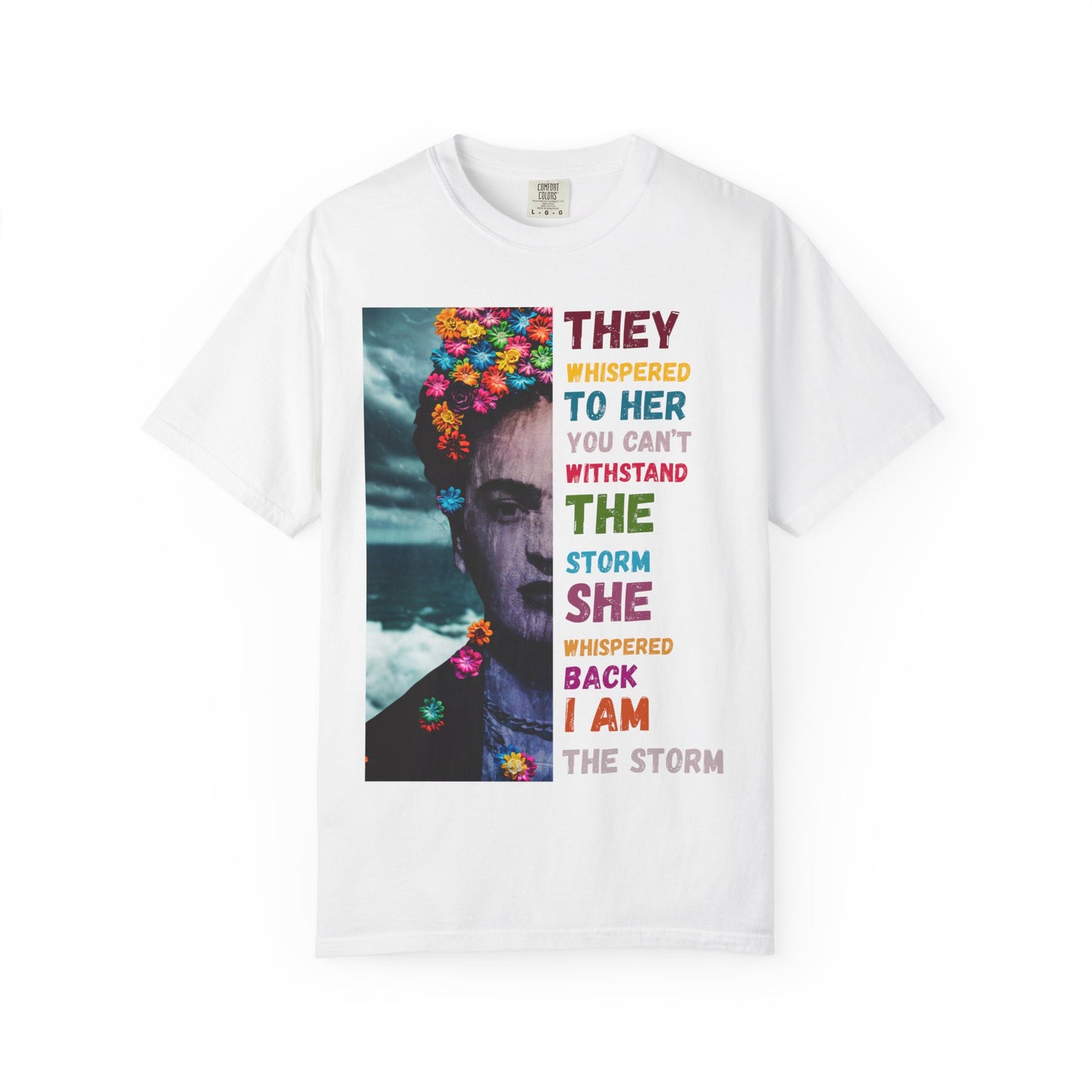 I Am The Storm - Empowering Quote T-Shirt, Boho Graphic Tee, Vintage Style Shirt, Positive Affirmation Top, Unique Gift Idea