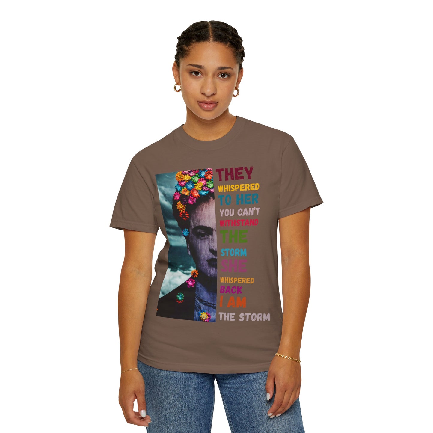 I Am The Storm - Empowering Quote T-Shirt, Boho Graphic Tee, Vintage Style Shirt, Positive Affirmation Top, Unique Gift Idea