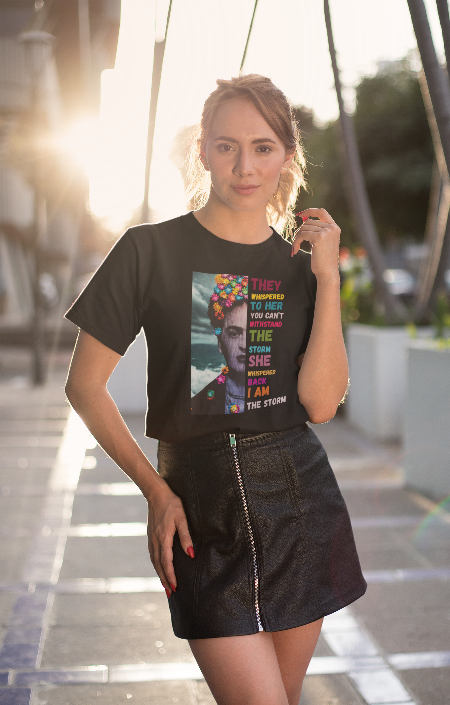 I Am The Storm - Empowering Quote T-Shirt, Boho Graphic Tee, Vintage Style Shirt, Positive Affirmation Top, Unique Gift Idea