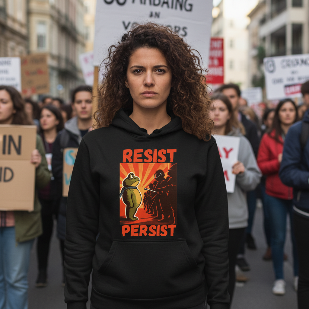 Resist & Persist Fleece Hoodie