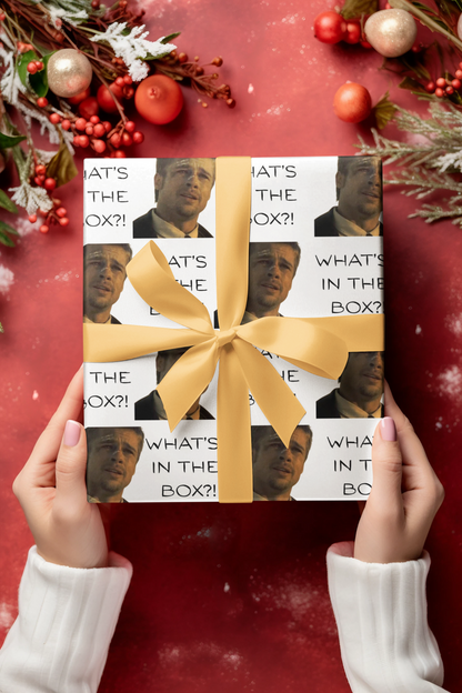 "What's in the BOX?!" The perfect giftwrap