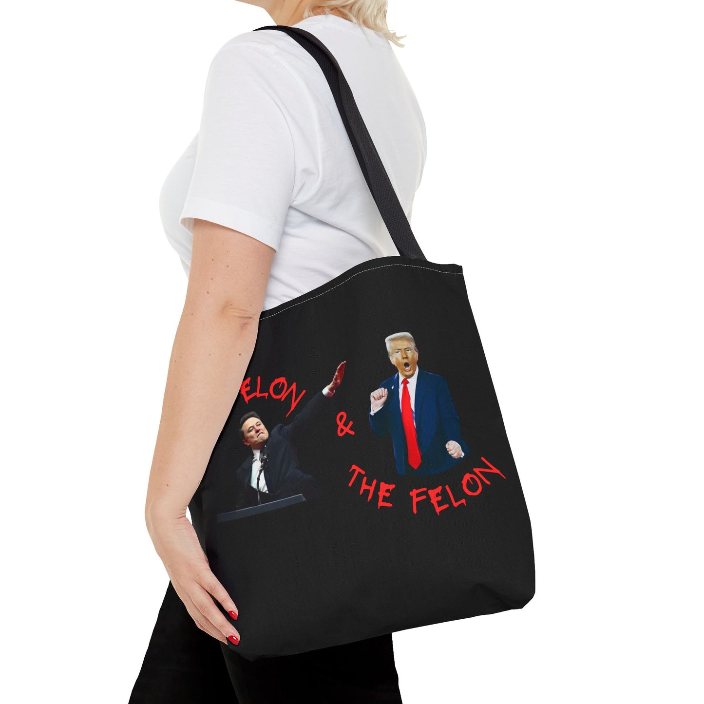 F* ELON & THE FELON Tote Bag - Political Humor