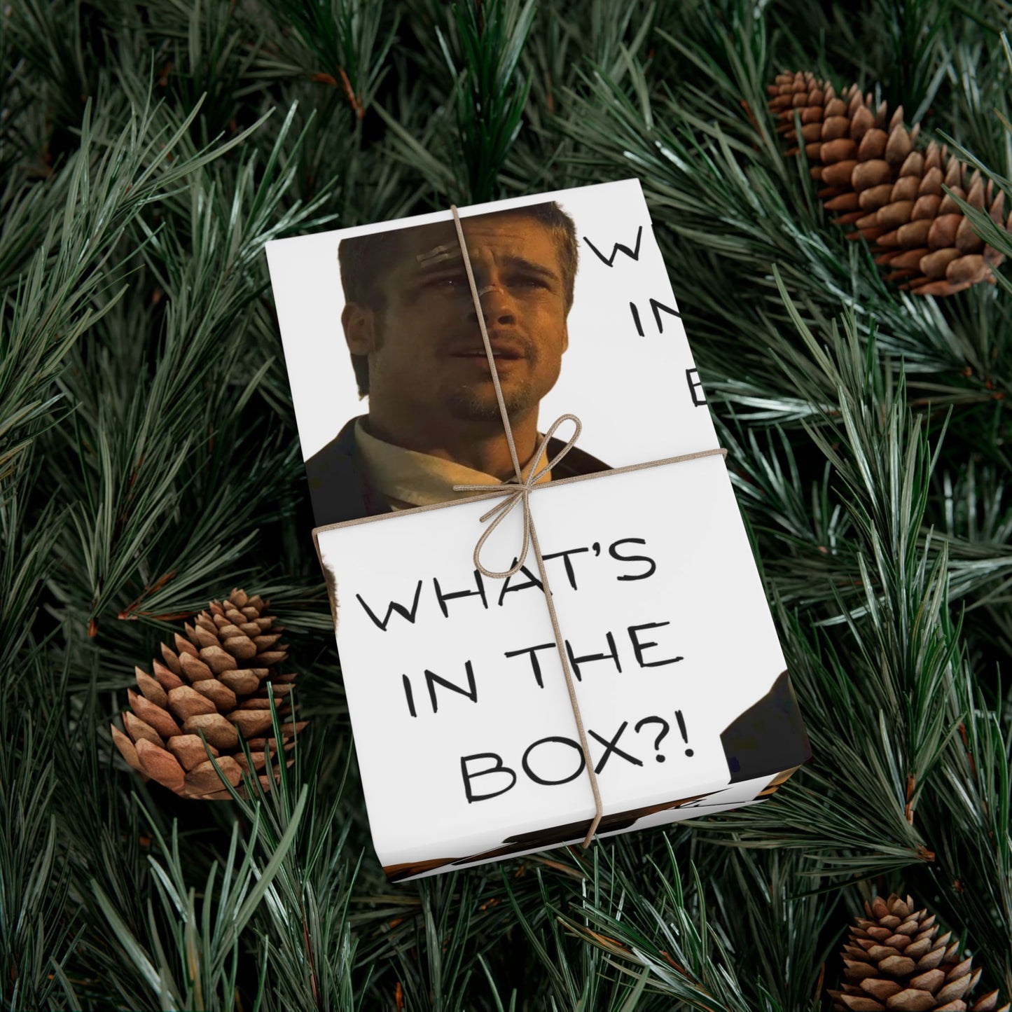 "What's in the BOX?!" The perfect giftwrap