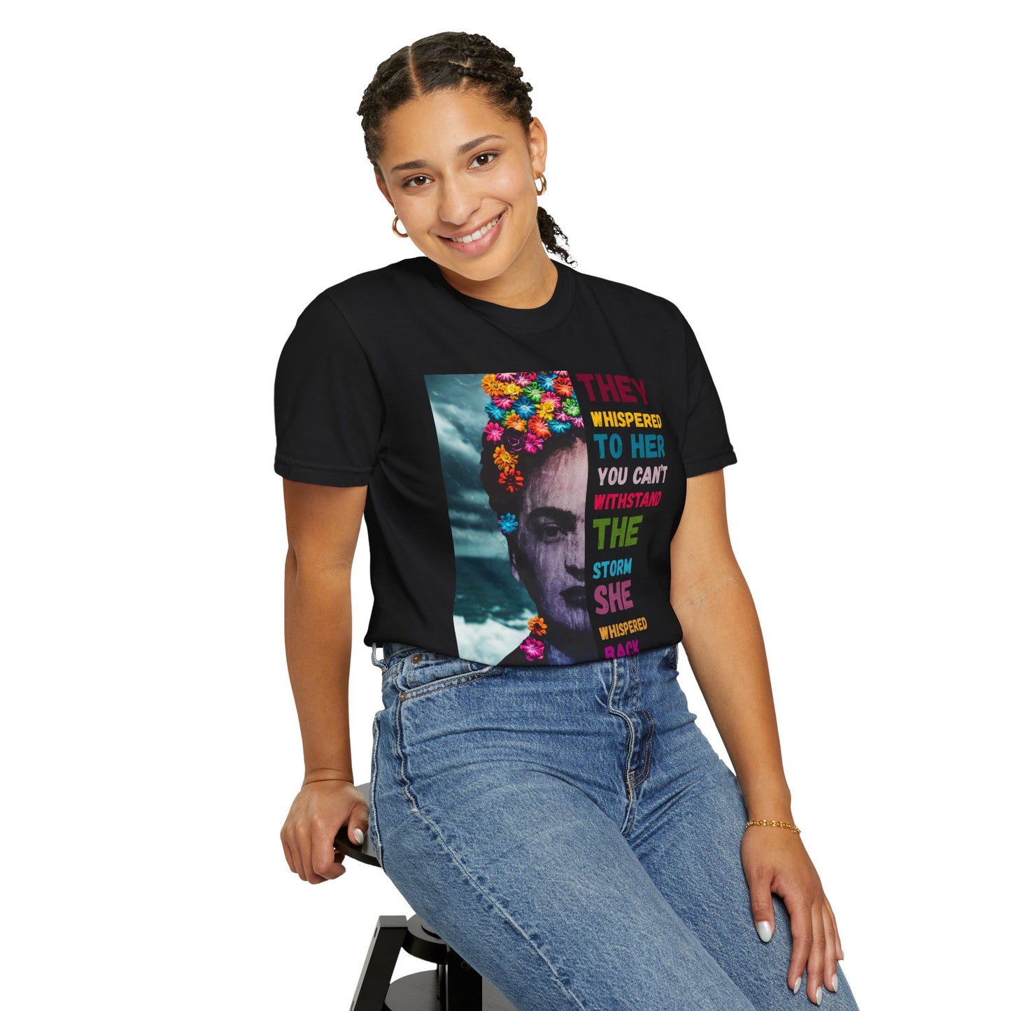 I Am The Storm - Empowering Quote T-Shirt, Boho Graphic Tee, Vintage Style Shirt, Positive Affirmation Top, Unique Gift Idea