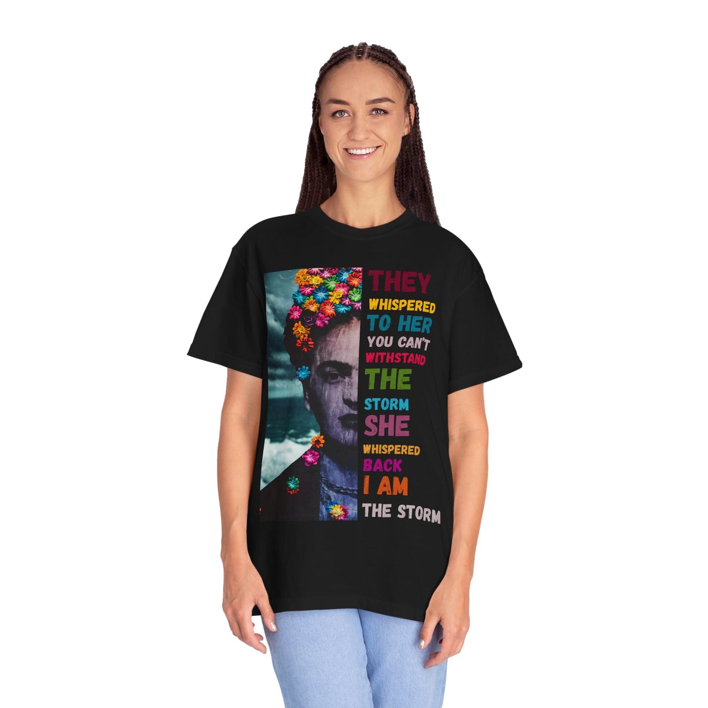 I Am The Storm - Empowering Quote T-Shirt, Boho Graphic Tee, Vintage Style Shirt, Positive Affirmation Top, Unique Gift Idea