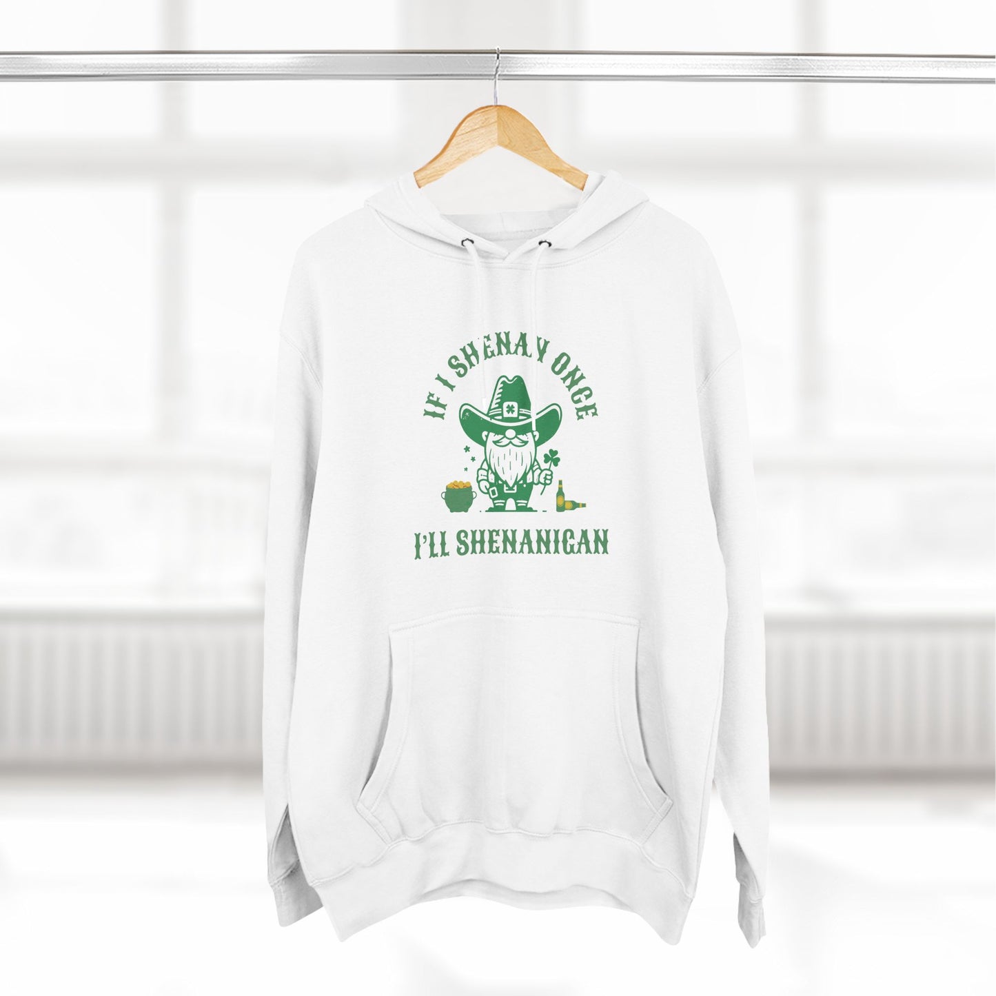 Funny St. Patrick's Day Hoodie - Shenan & Shenanigans