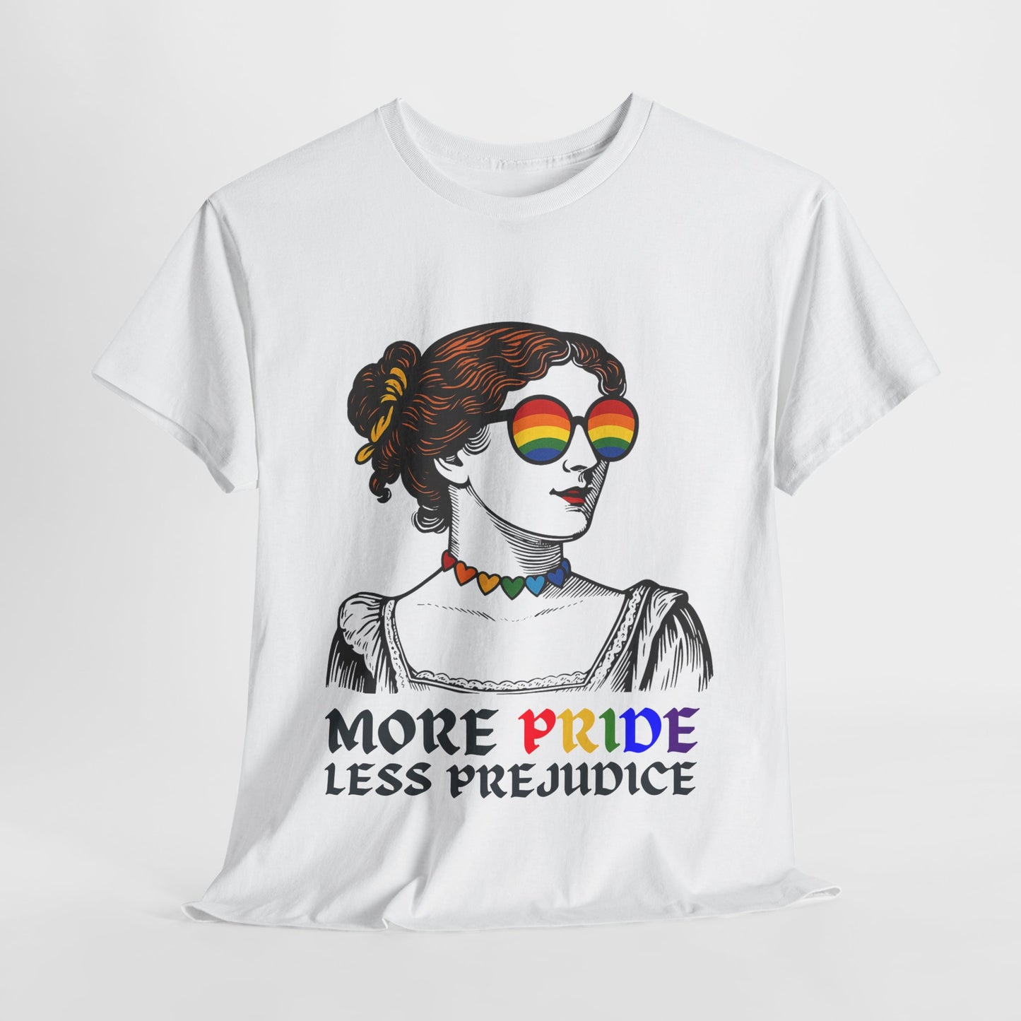 PRIDE MONTH! More PRIDE Less Prejudice Tee
