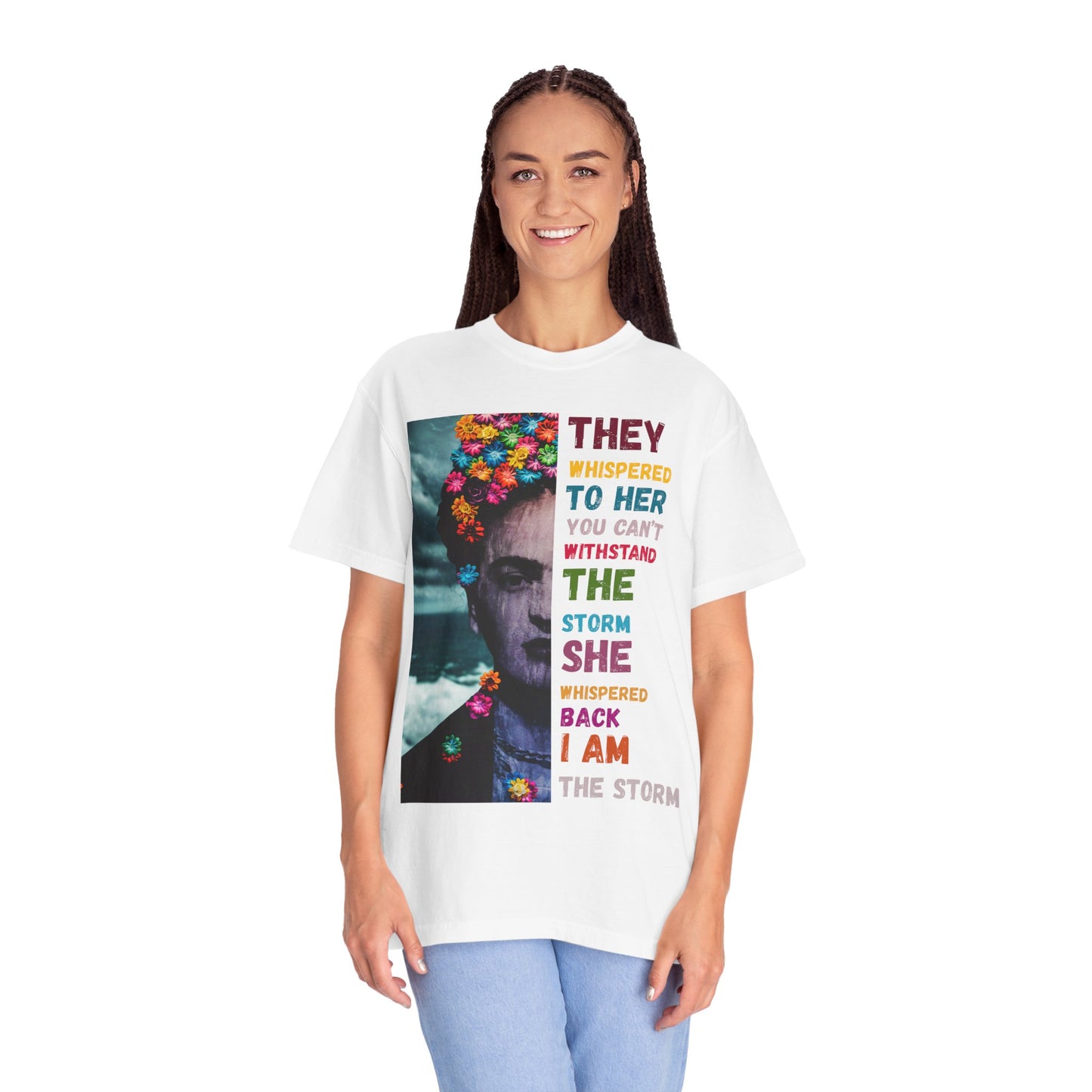 I Am The Storm - Empowering Quote T-Shirt, Boho Graphic Tee, Vintage Style Shirt, Positive Affirmation Top, Unique Gift Idea