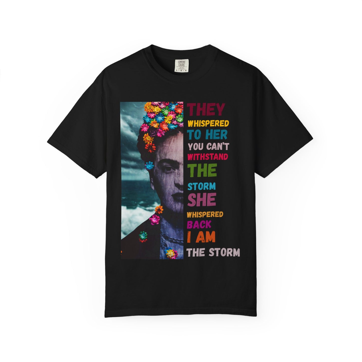 I Am The Storm - Empowering Quote T-Shirt, Boho Graphic Tee, Vintage Style Shirt, Positive Affirmation Top, Unique Gift Idea