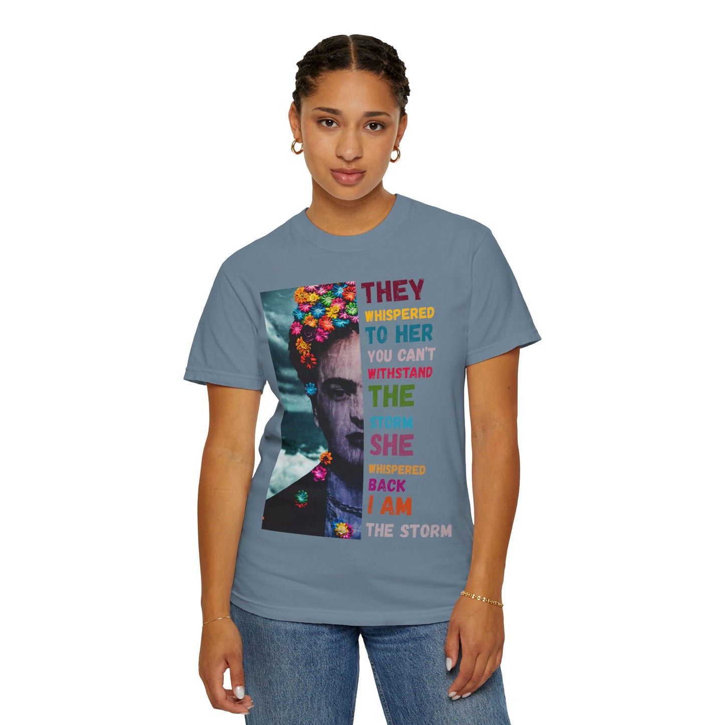 I Am The Storm - Empowering Quote T-Shirt, Boho Graphic Tee, Vintage Style Shirt, Positive Affirmation Top, Unique Gift Idea