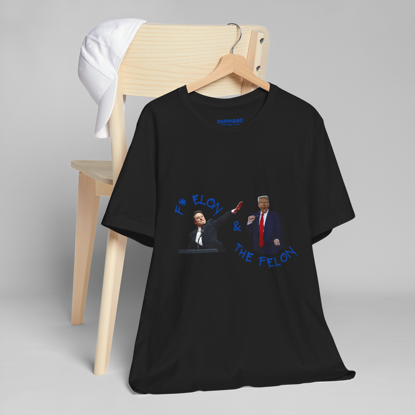 F* Elon & The Felon Unisex Jersey Tee – Bold Statement T-Shirt for Activists