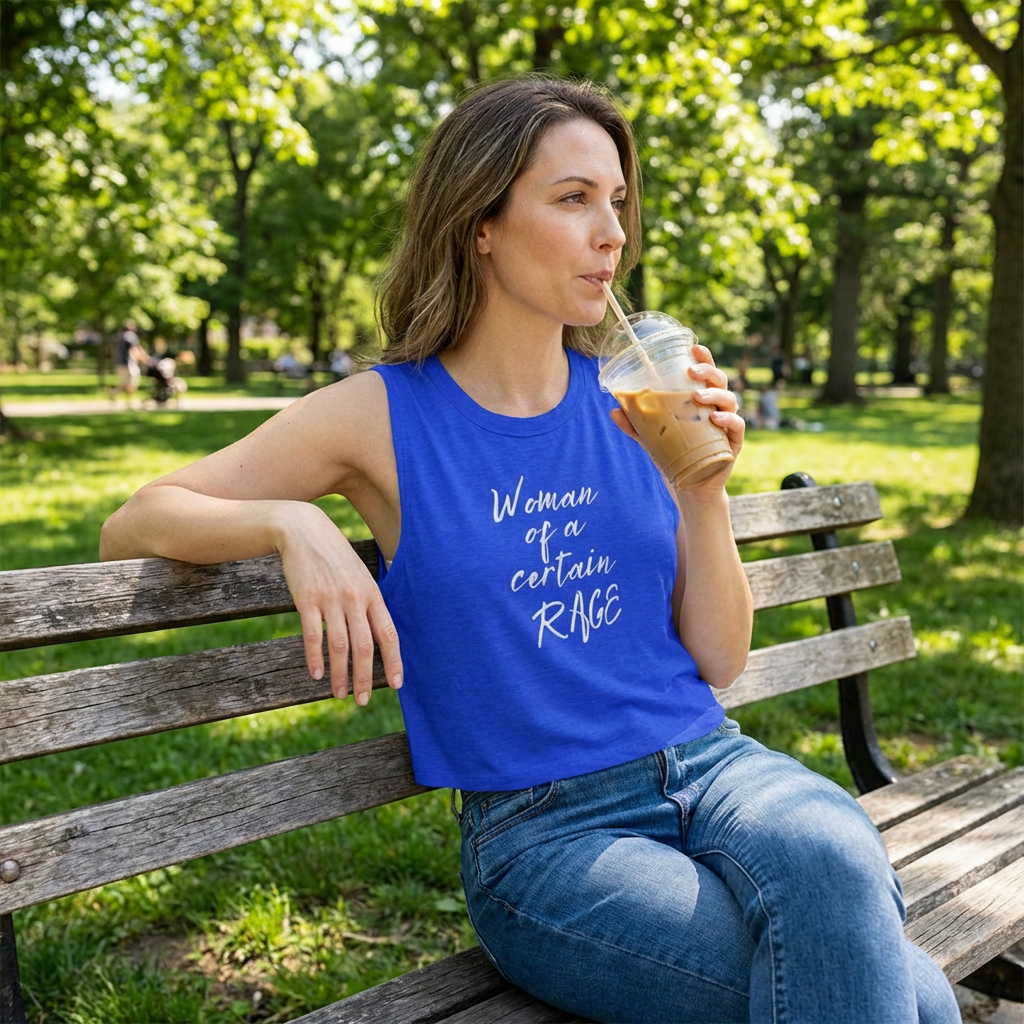 Woman of a Certain Rage - Crop Tank